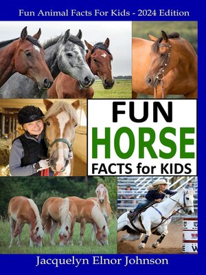 cover image of Fun Horse Facts for Kids